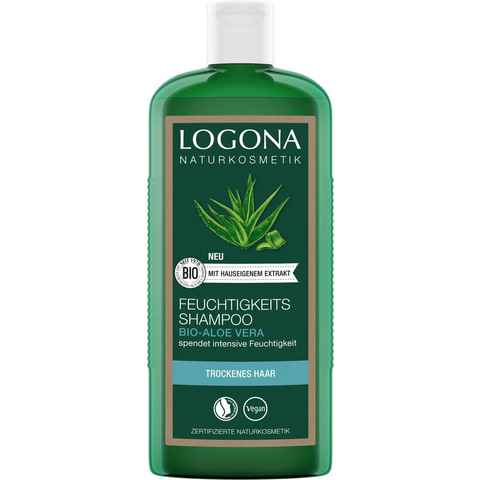 LOGONA Haarshampoo Logona Feuchtigkeits-Shampoo Bio-Aloe Vera