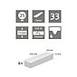 EGGER Designboden »GreenTec EHD002 Eiche sägerau grau«, Holzoptik, Robust & strapazierfähig, Packung, 7,5mm, 1,995m², Bild 6