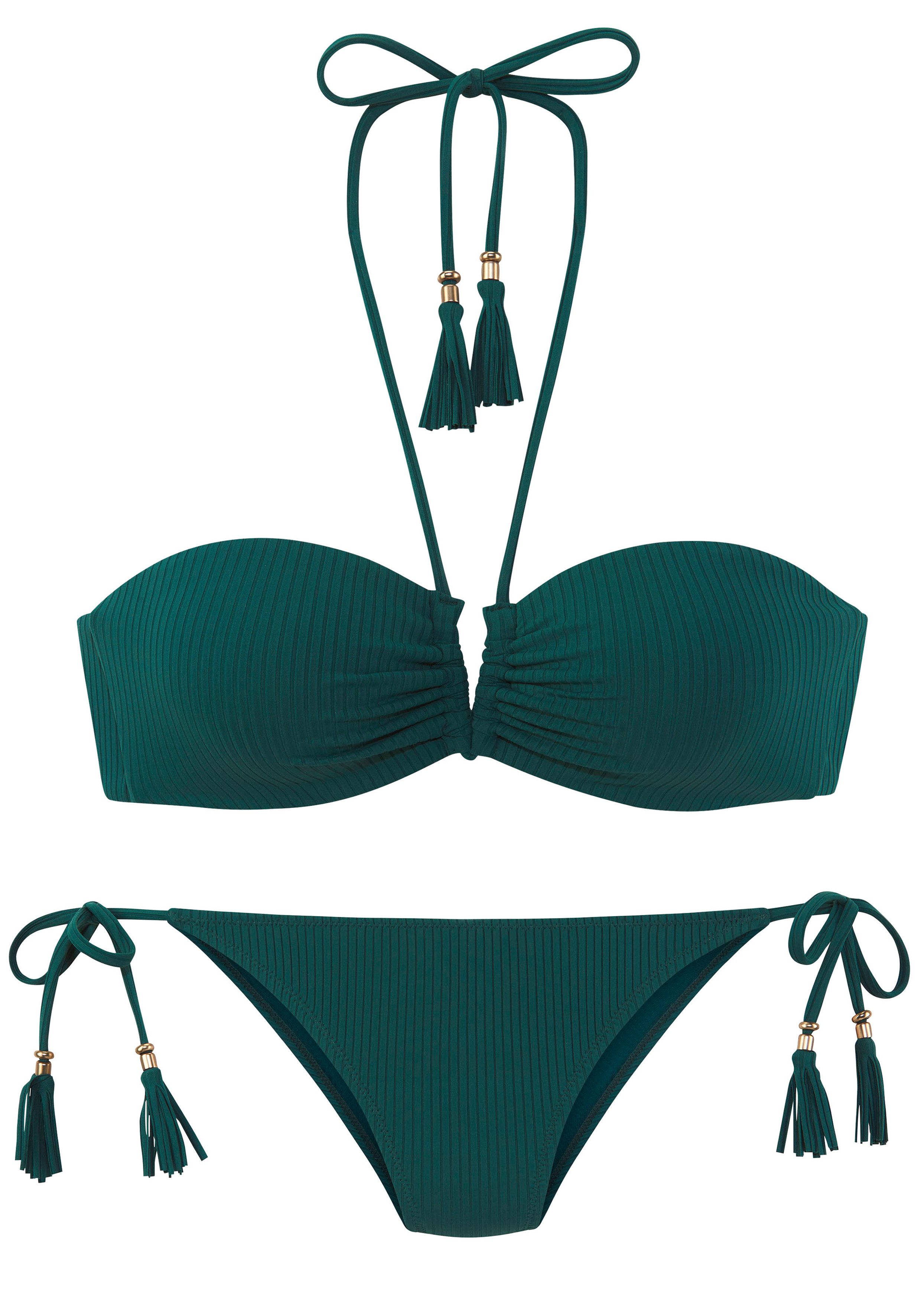 Elbsand Bandeau-Bikini mit V-Bügel günstig online kaufen