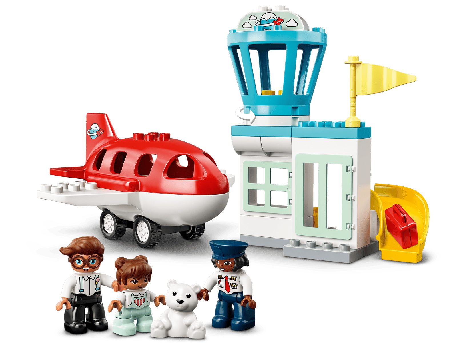 LEGO® LEGO DUPLO: Flugzeug und Flughafen (10961) Spielbausteine