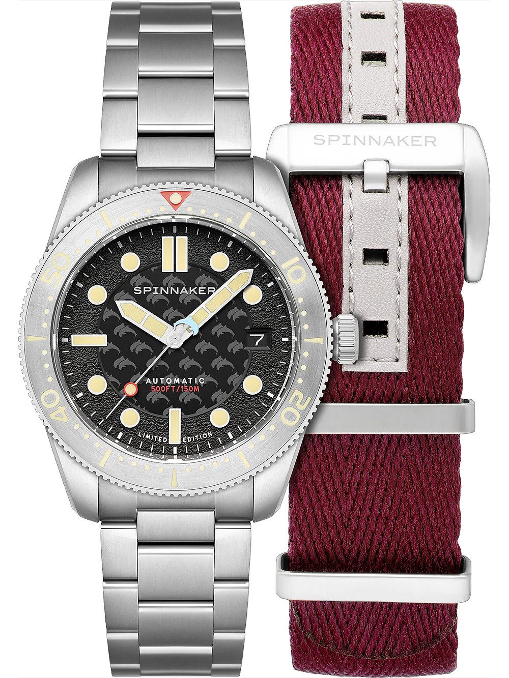 Taucheruhr Spinnaker SP-5129-22 Herrenuhr Croft Mid-Size Auto