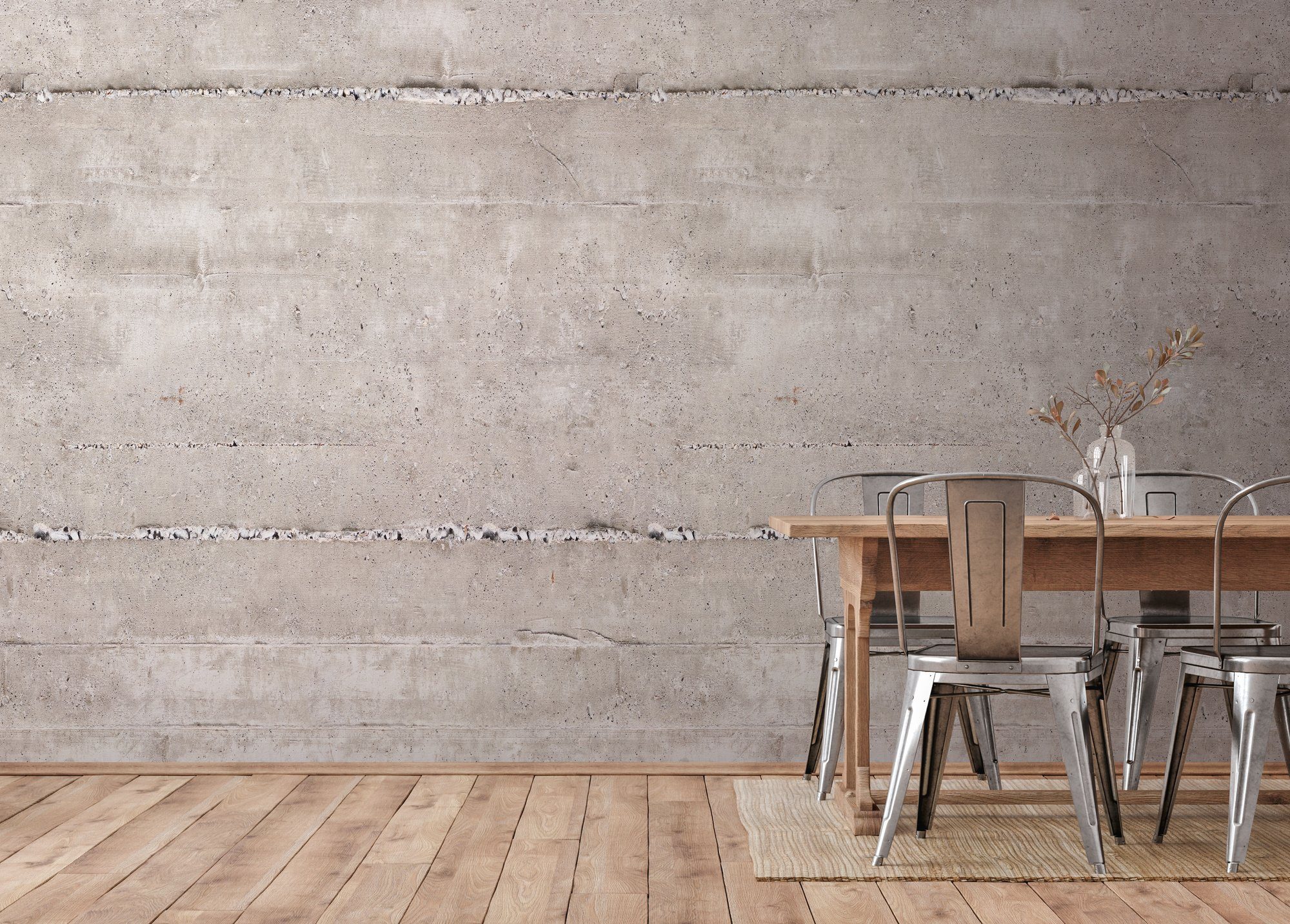 Livingwalls Fototapete Beton-Optik Grau und Creme-Beige 159 x 280 cm AS-392 günstig online kaufen