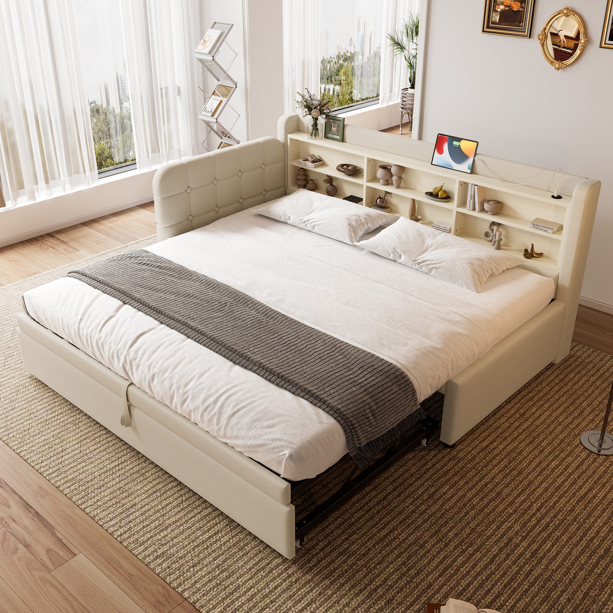 Flieks Daybett, Polsterbett Tagesbett 90/180x200cm mit günstig online kaufen