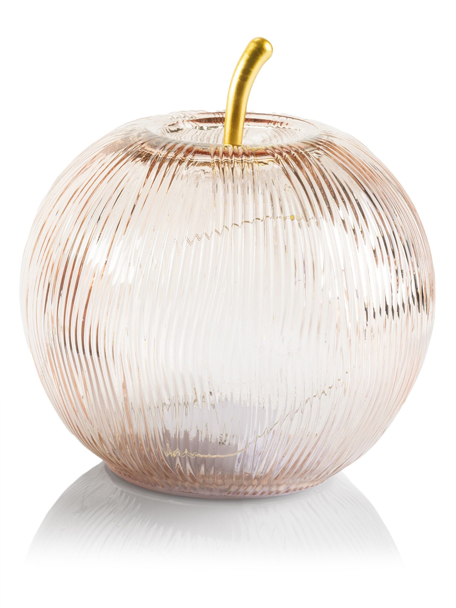 Dekorieren macht glücklich Dekoobjekt LED Dekoapfel "Manzana" mit 15 Micro LEDs und Timerfunktion (1 St), edles Glaslicht für stimmungsvolle Wohnatmosphäre