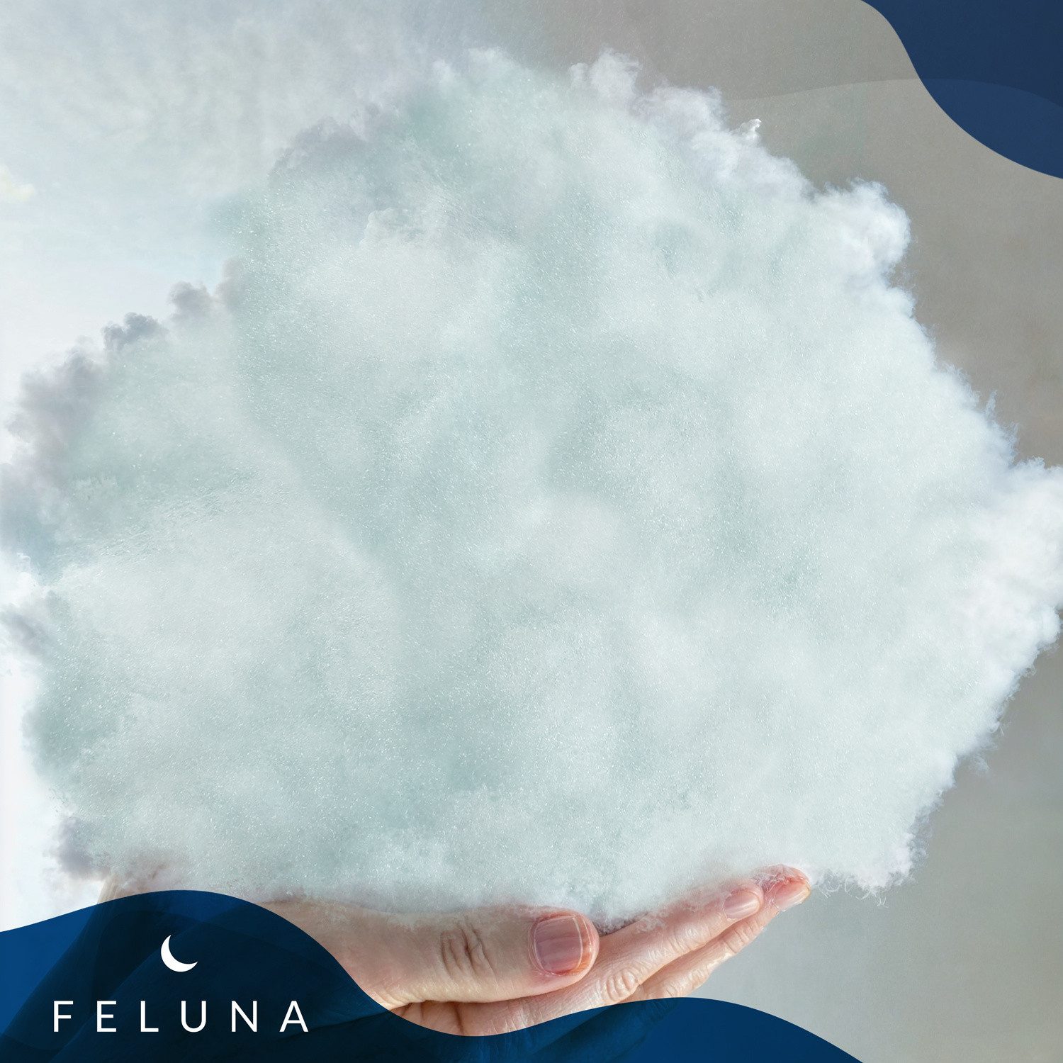 Feluna Kissenfüllung Flauschige Polyesterfüllung–Kissen, Kuscheltiere, Sitzsäcke & Polster, Füllwatte für Kissen, Stofftier- & Bastelwatte