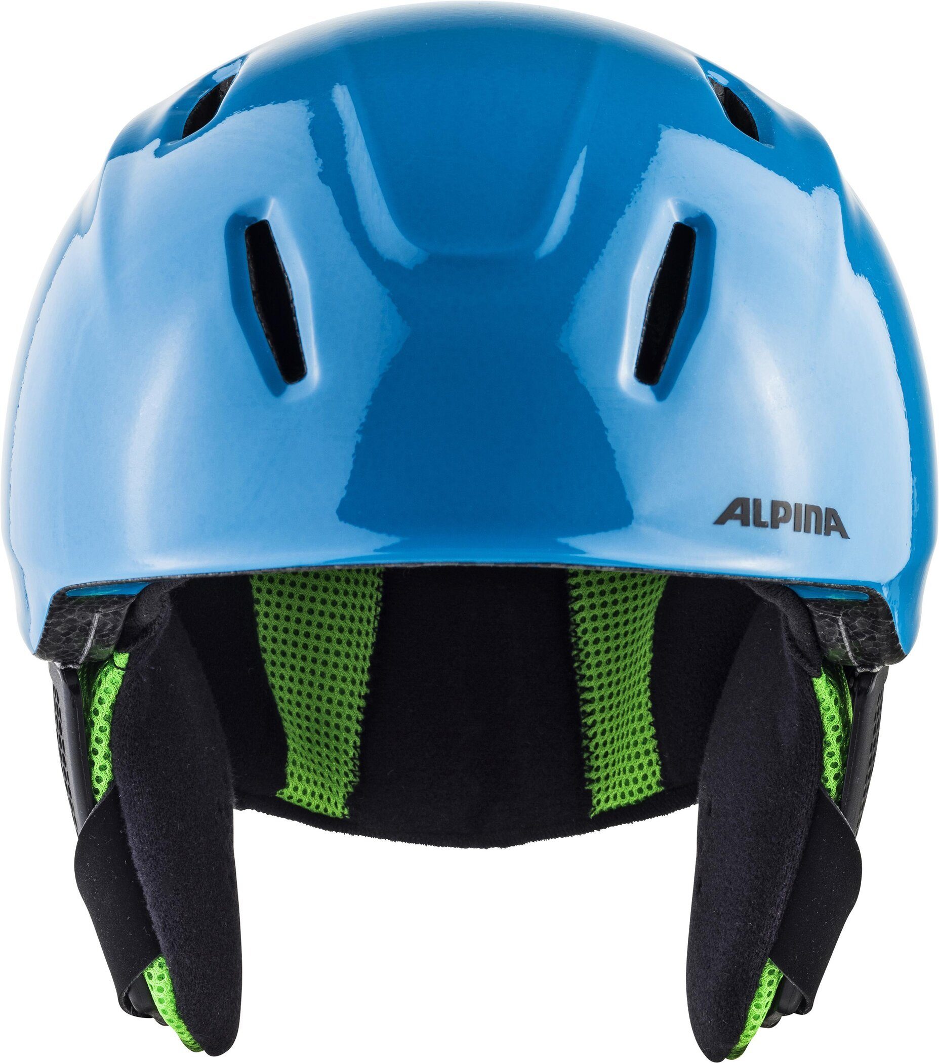 CARAT LX Alpina Sports GREEN-BLUE-GREY Skihelm