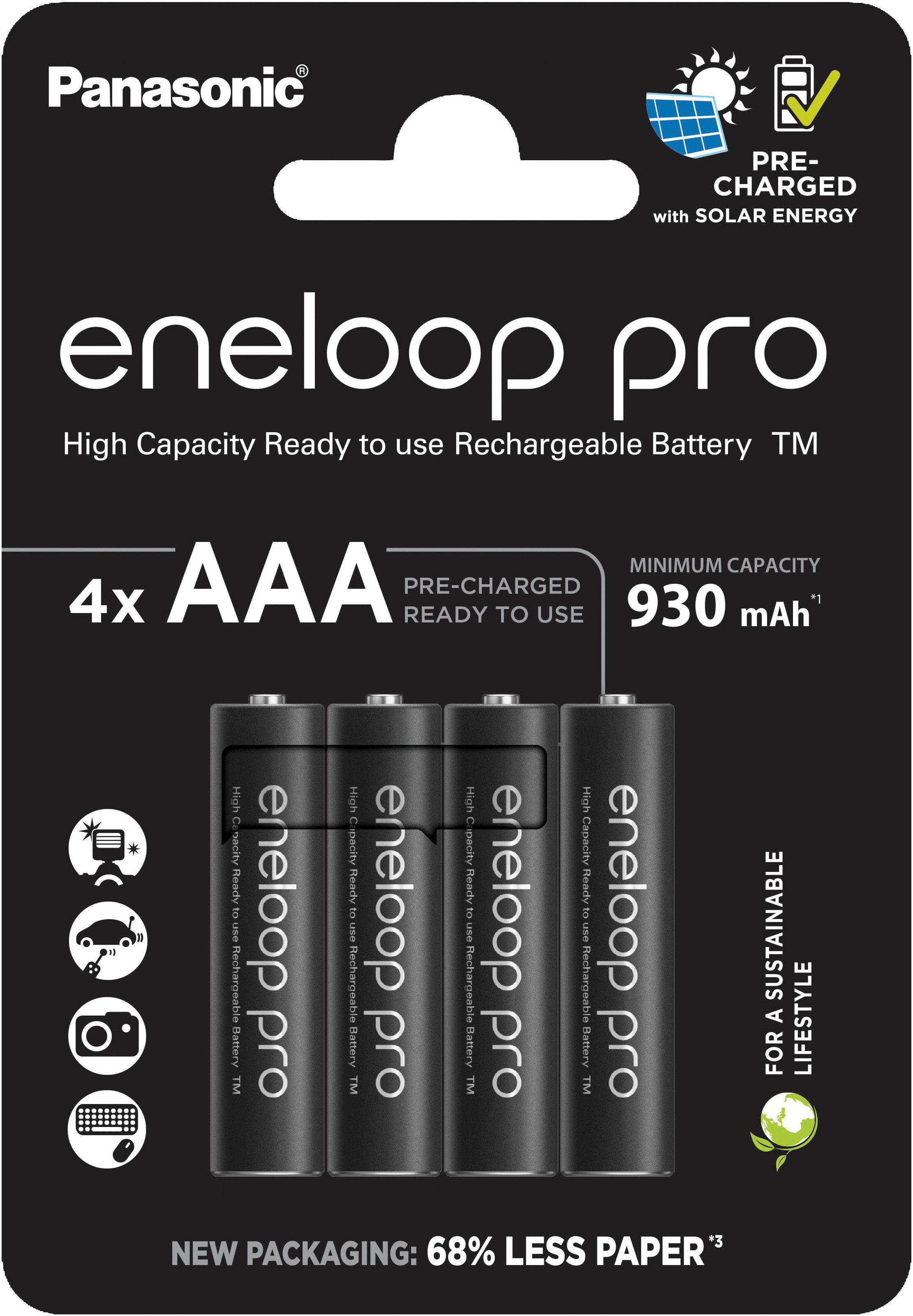 Eneloop Pro Micro/AAA/HR03 Akku