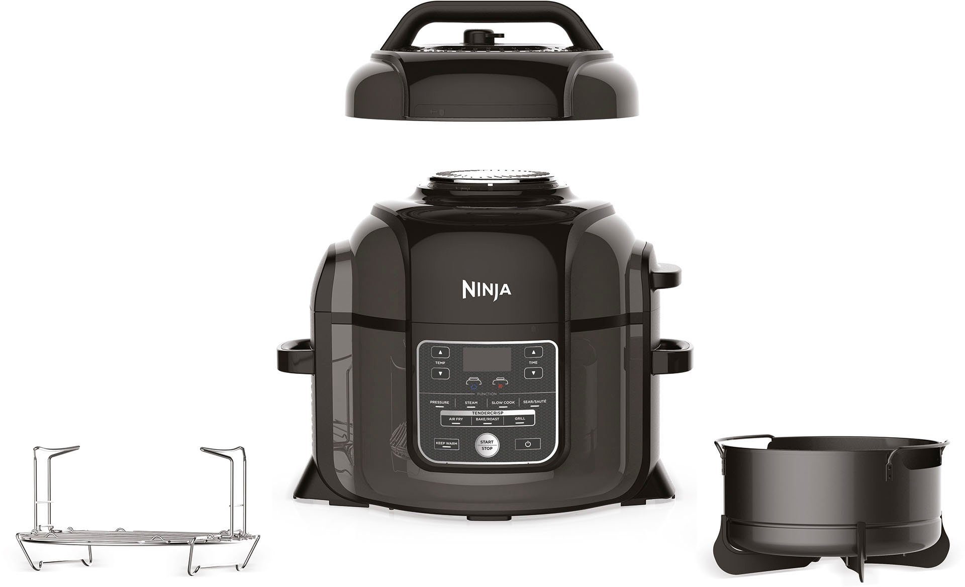 NINJA Multikocher OP300EU, 1460 W, 6 l Schüssel, 6 L Volumen