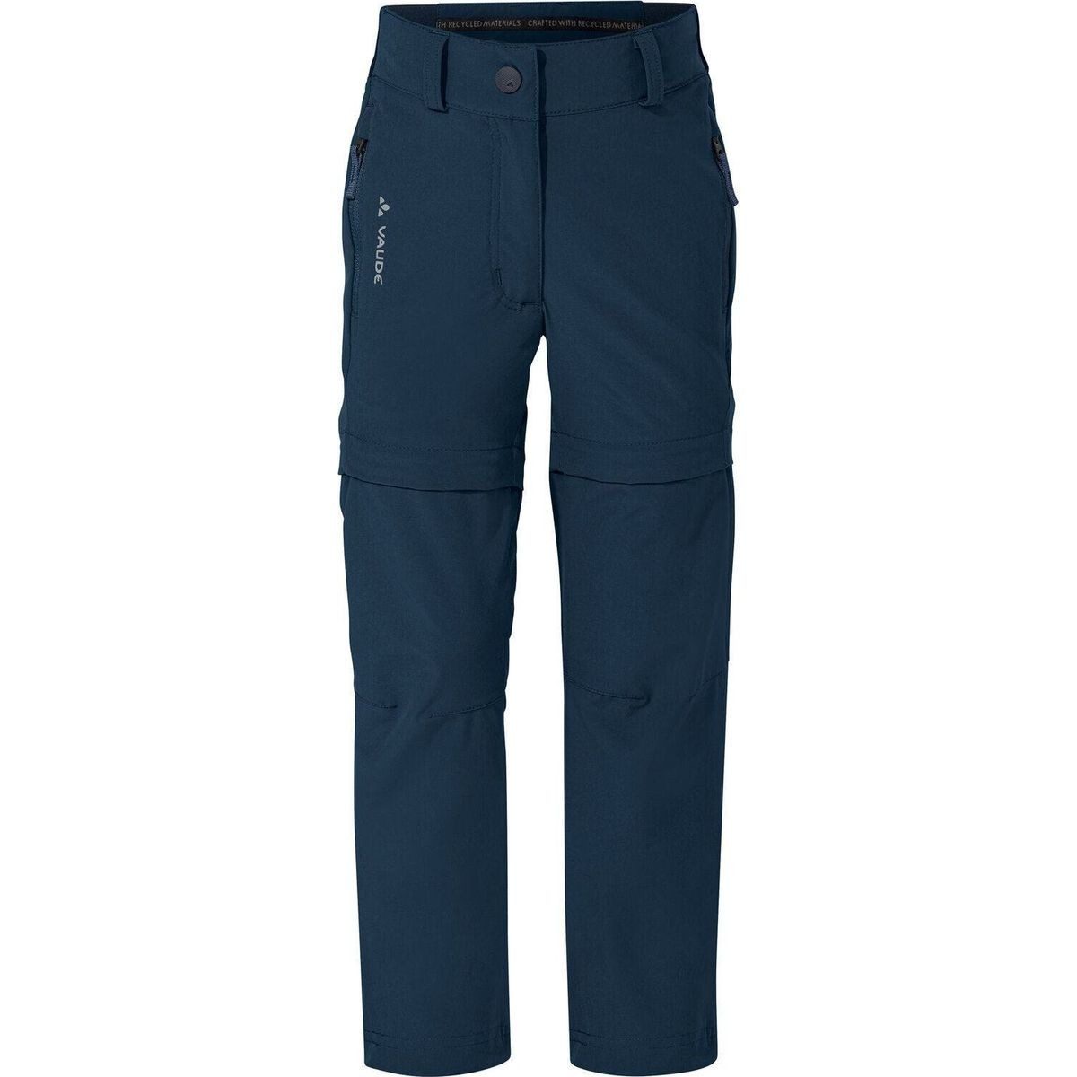 VAUDE Outdoorhose Kids ZO Pants Slim Fit Vielseitige Kinder-Wanderhose mit UV-Schutz, recyceltem Material und