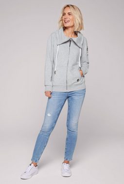 SOCCX Sweatjacke mit Baumwolle