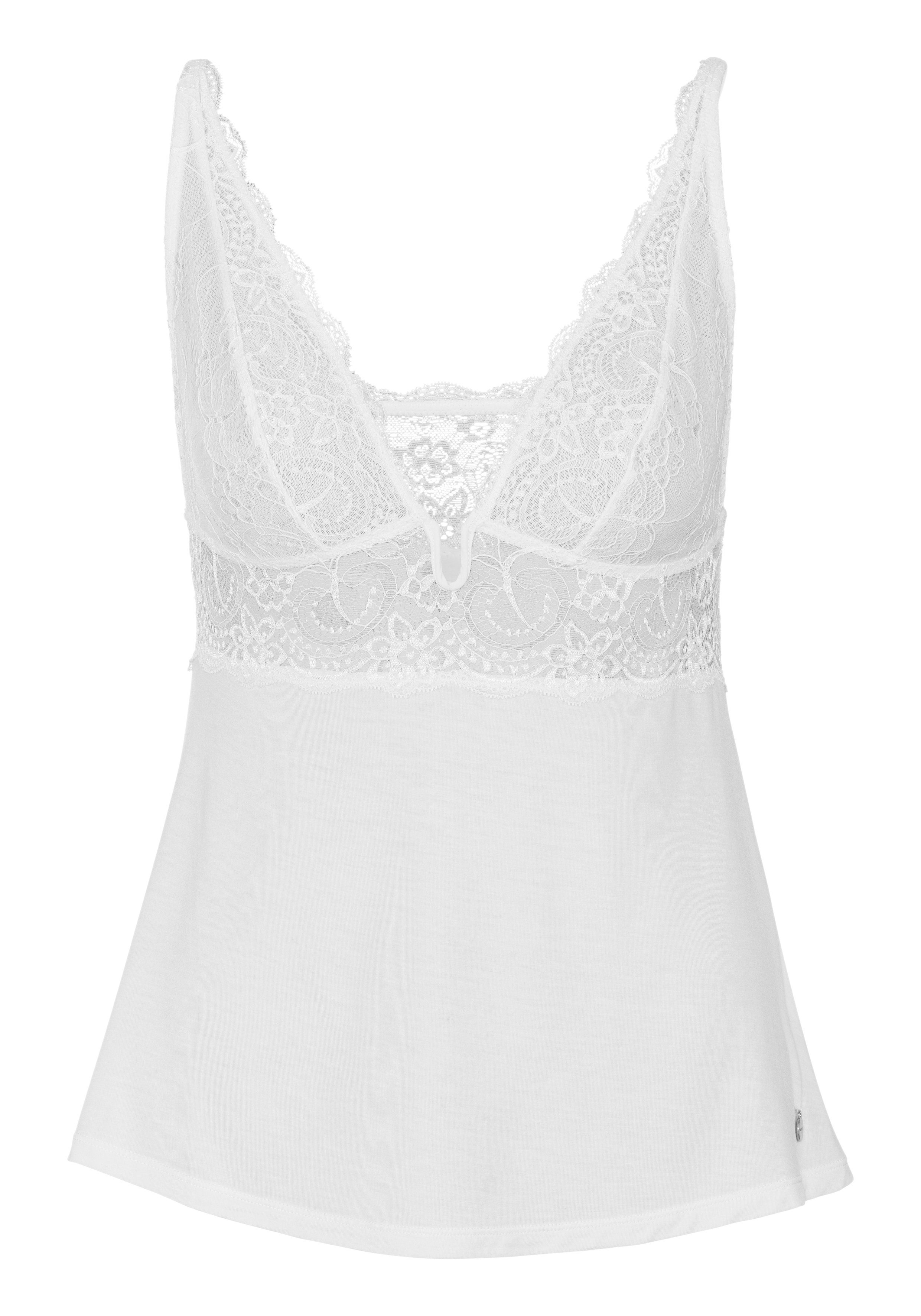 LASCANA Shorty (Set, 2 tlg) mit hübschen Spitzendetails günstig online kaufen