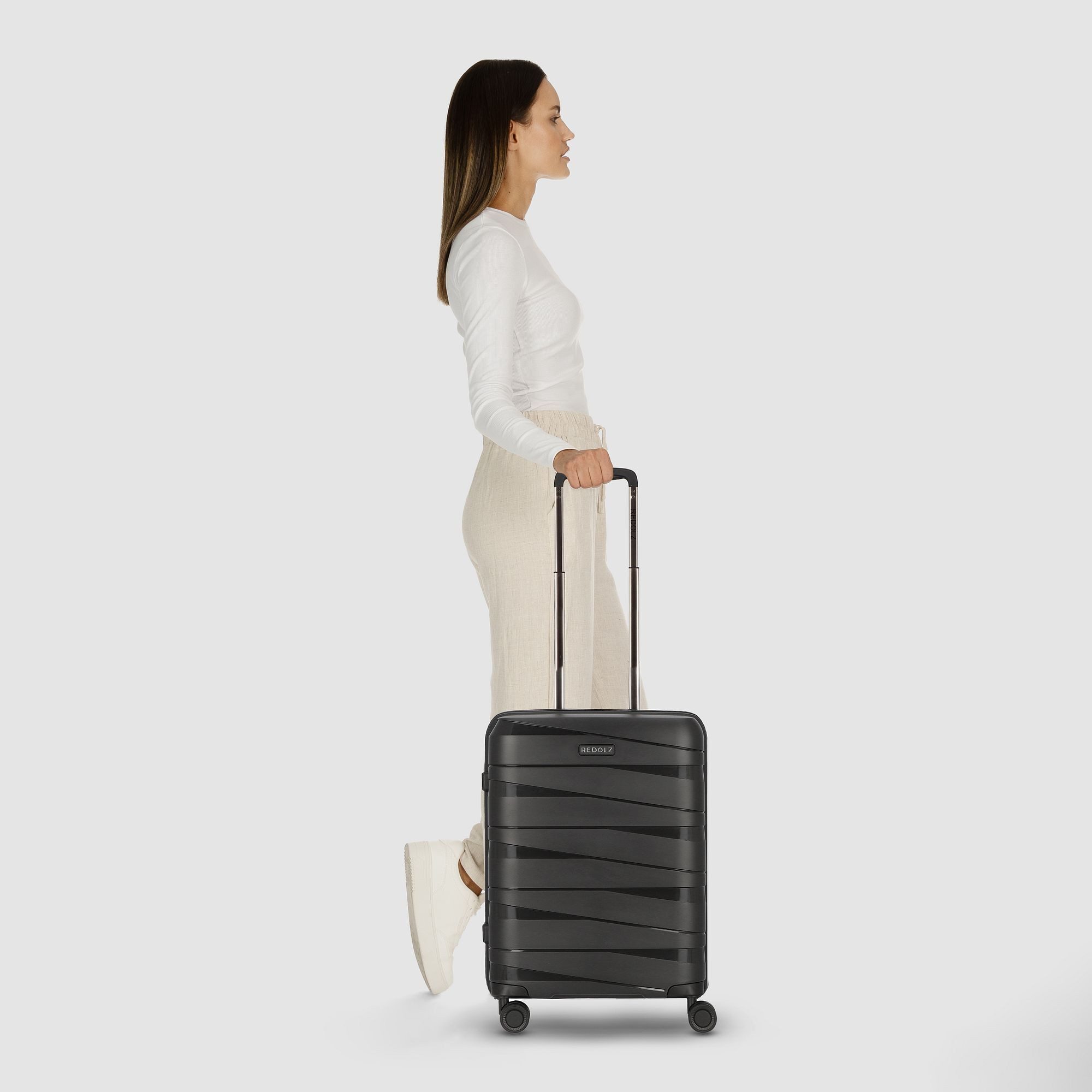 Redolz Handgepäck-Trolley Essentials 10, 4 Rollen, Polypropylen