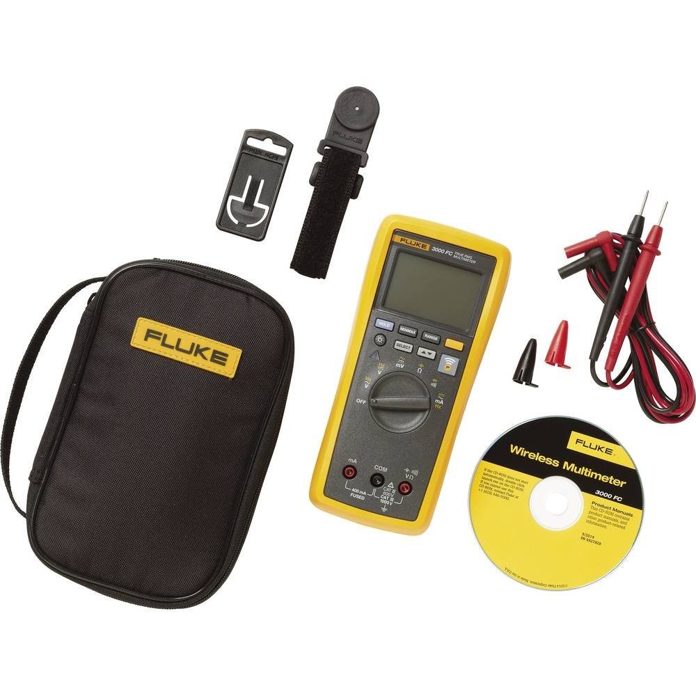 COMBO Fluke Datenlogger Grafik-Display, KIT, -3000FC/TPAK Multimeter Digital-Multimeter