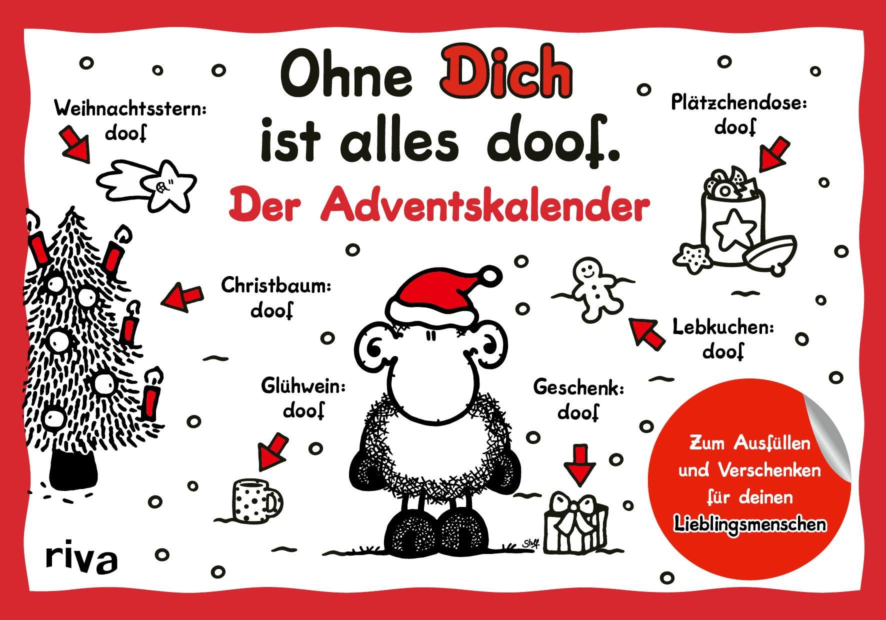 Münchner Verlagsgruppe Adventskalender Ohne Dich ist alles doof – Der Adventskalender