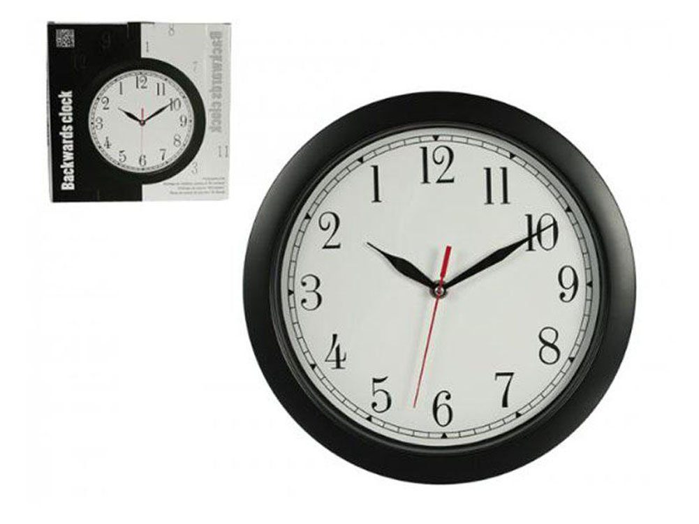Caramel MEDIA Wanduhr Rückwärtsuhr günstig online kaufen