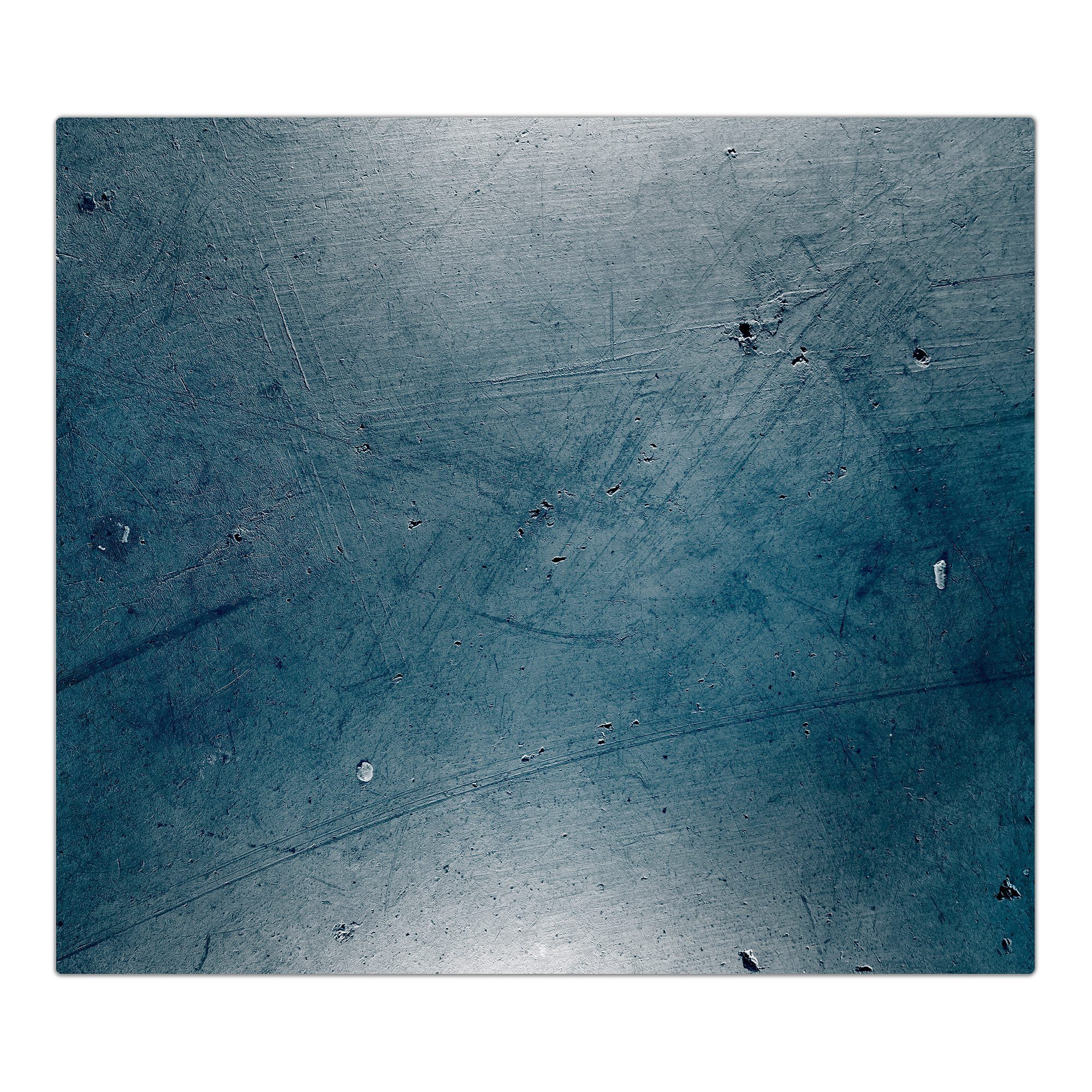 Primedeco Herd-Abdeckplatte Herdabdeckplatte Spritzschutz aus Glas Blauer Grunge Hintergrund, Glas, (1 tlg)