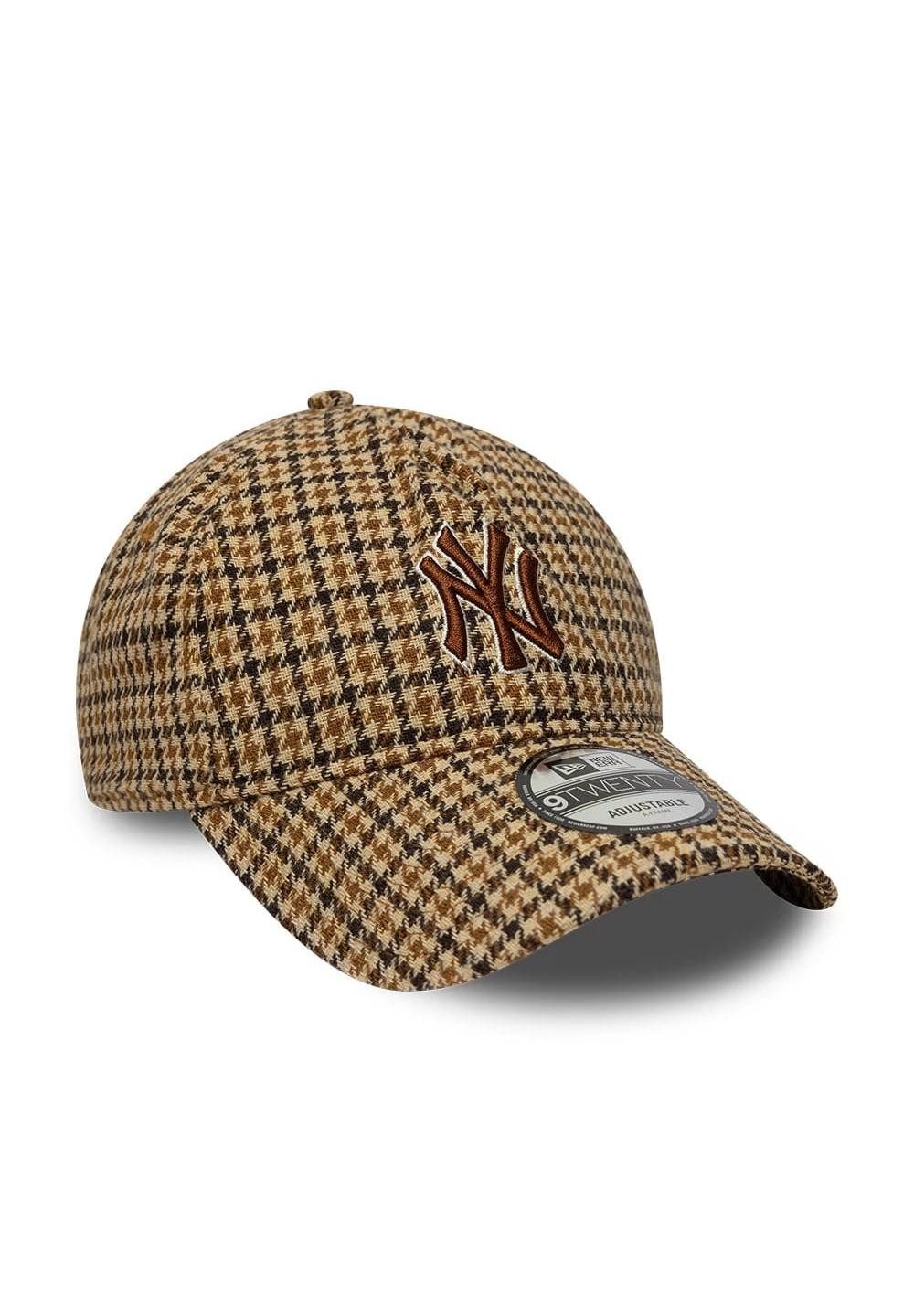 New Era Baseball Cap New York Yankees Check 9Twenty A-Frame Cap New Era Beige (1-St)