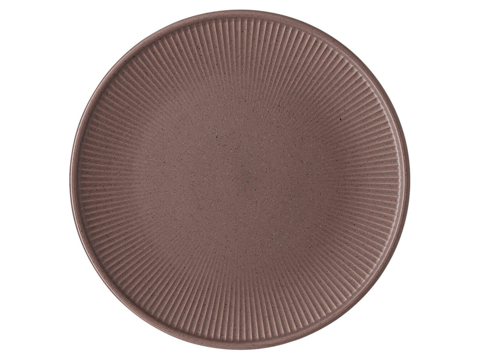 Thomas Porzellan Teller-Set Clay Rust Frühstücksteller 22 cm, Steinzeug, Teller Flach