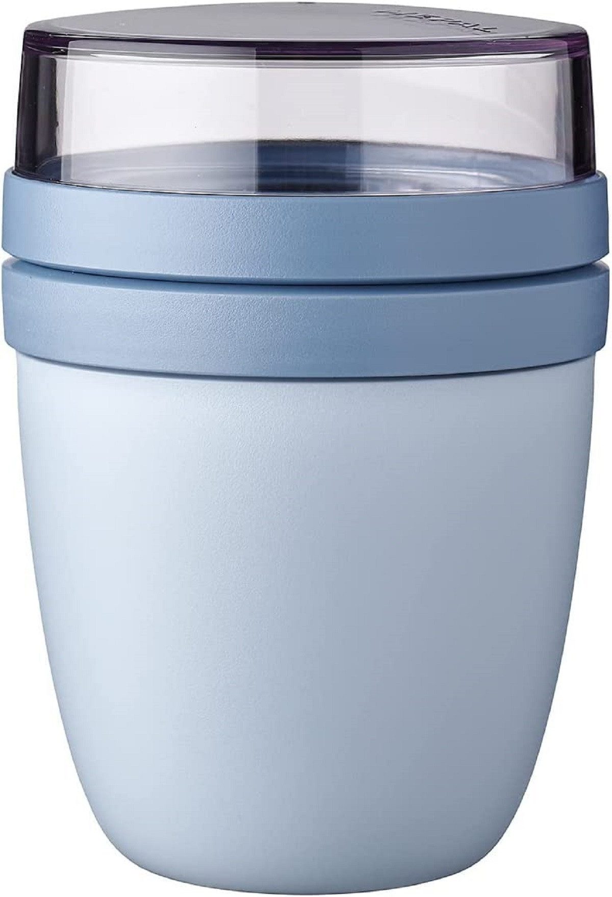 Mepal Lunchbox Lunchpot Ellipse,Praktischer Müslibecher, Joghurtbecher, To Go Becher, Polypropylen (PP), PCTG, Spüler, 500 ml Fassungsvermögen
