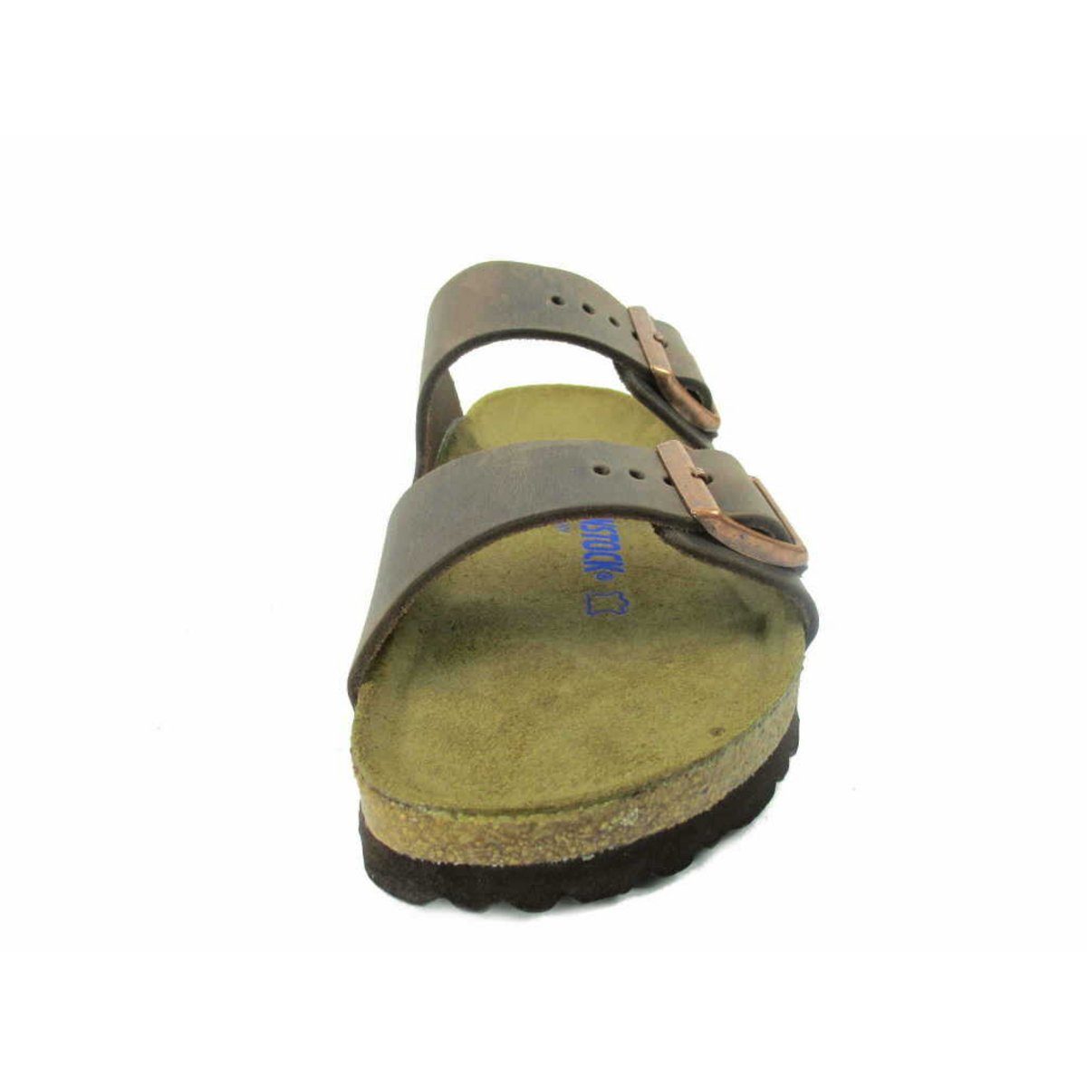 Pantolette Birkenstock unbekannt (1-tlg) dunkel-braun