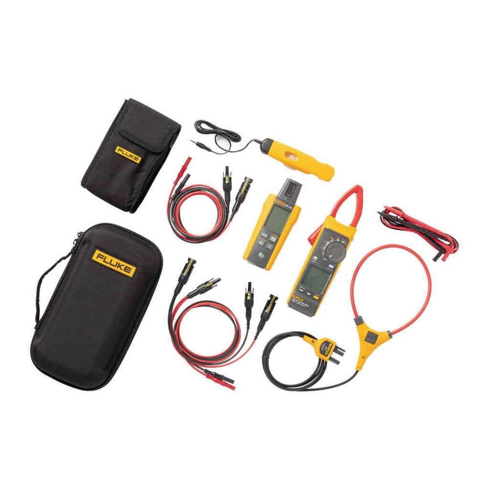 Fluke Multimeter Paket mit Strommesszange 393 FC, Einstrahlungsmessgerät IRR1 5337401