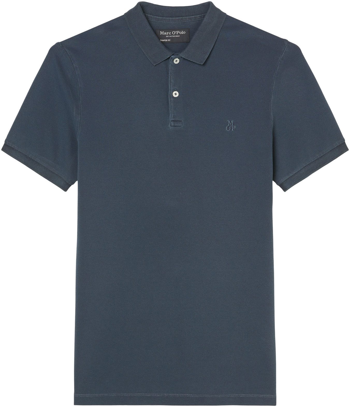 Poloshirt aus Organic Cotton-Stretch
