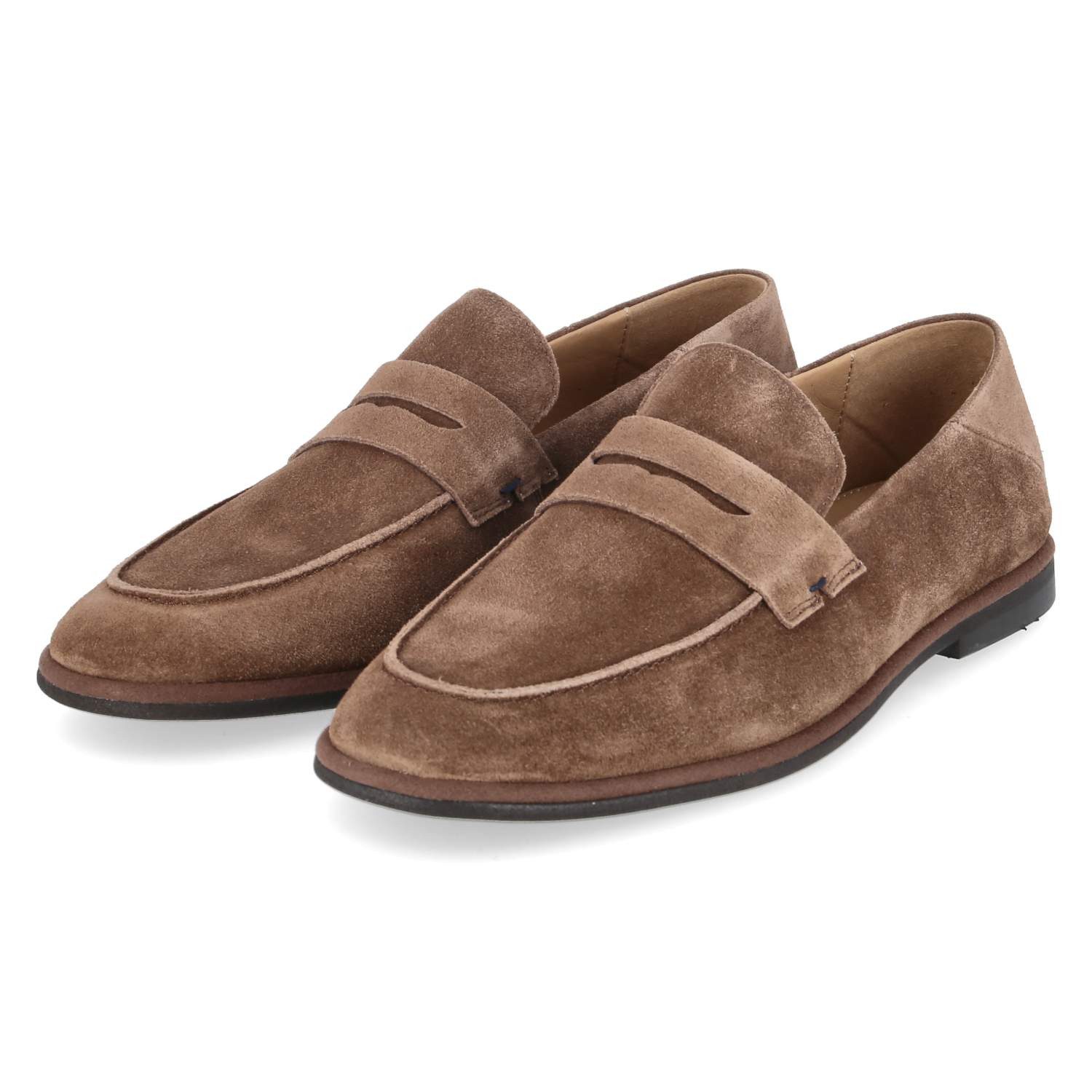 Copenhagen Studios Copenhagen Shoes CSM2327-0036 Herren Rauleder braun Slipper
