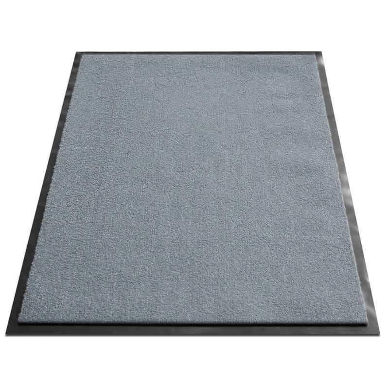 Fußmatte »Schmutzfangmatte Monochrom Fixgrößen, Viele Farben & Größen«, Floordirekt, Höhe: 7 mm