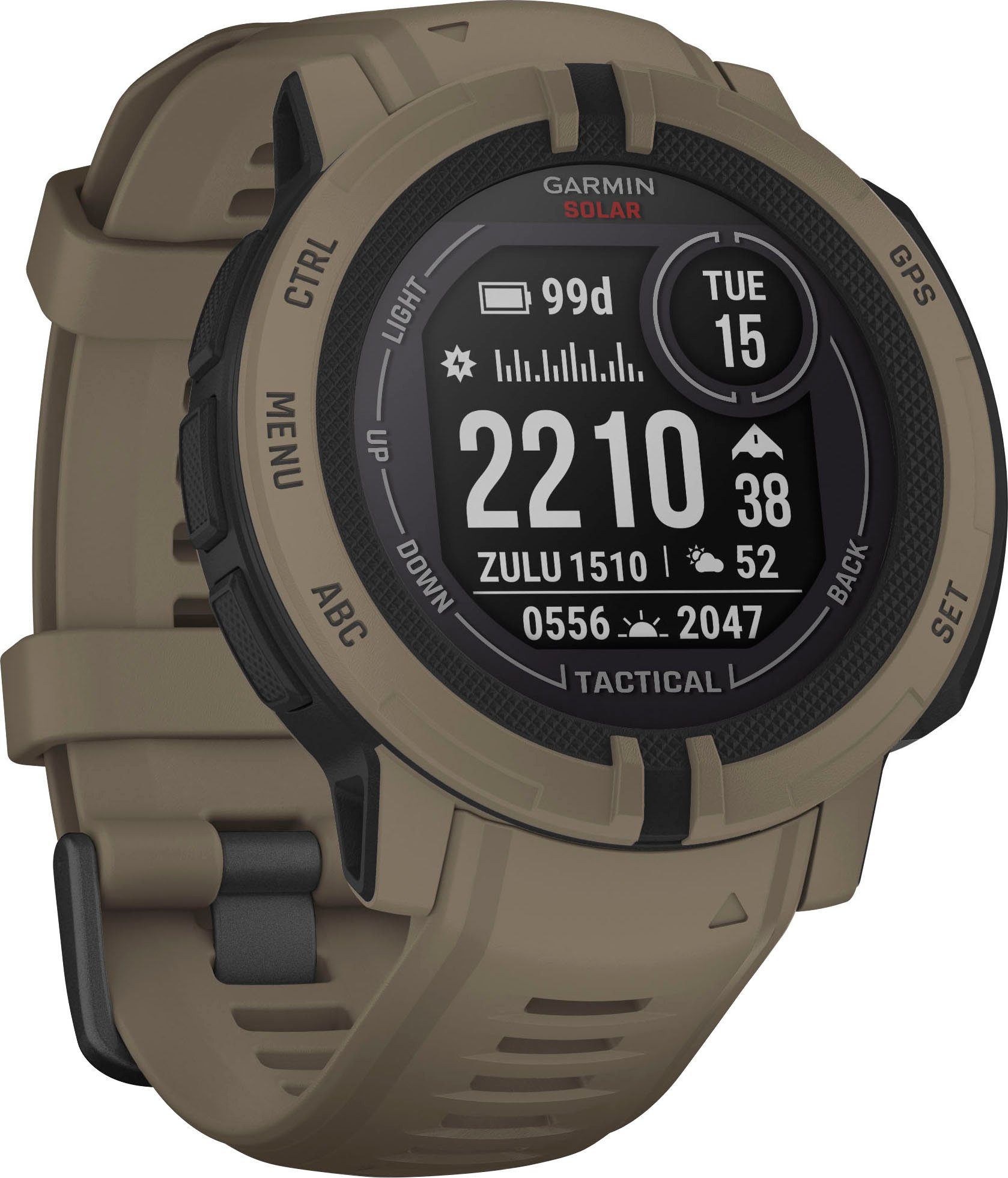 Garmin INSTINCT 2 SOLAR TACTICAL EDITION Smartwatch (2,3 cm/0,9 Zoll, Garmin)  online kaufen | OTTO