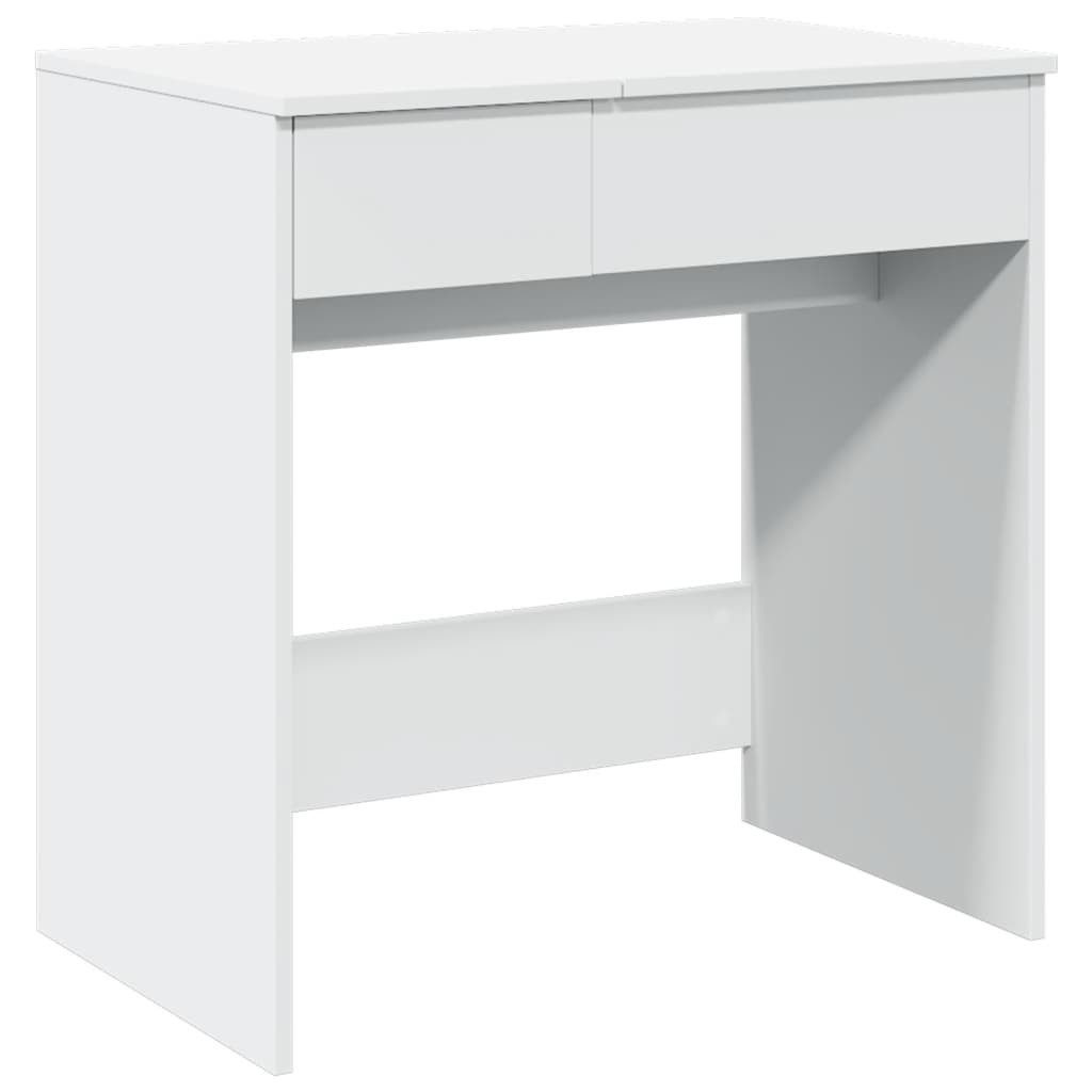 Schminktisch Schminktisch mit Spiegel Weiß 73x46,5x120 cm