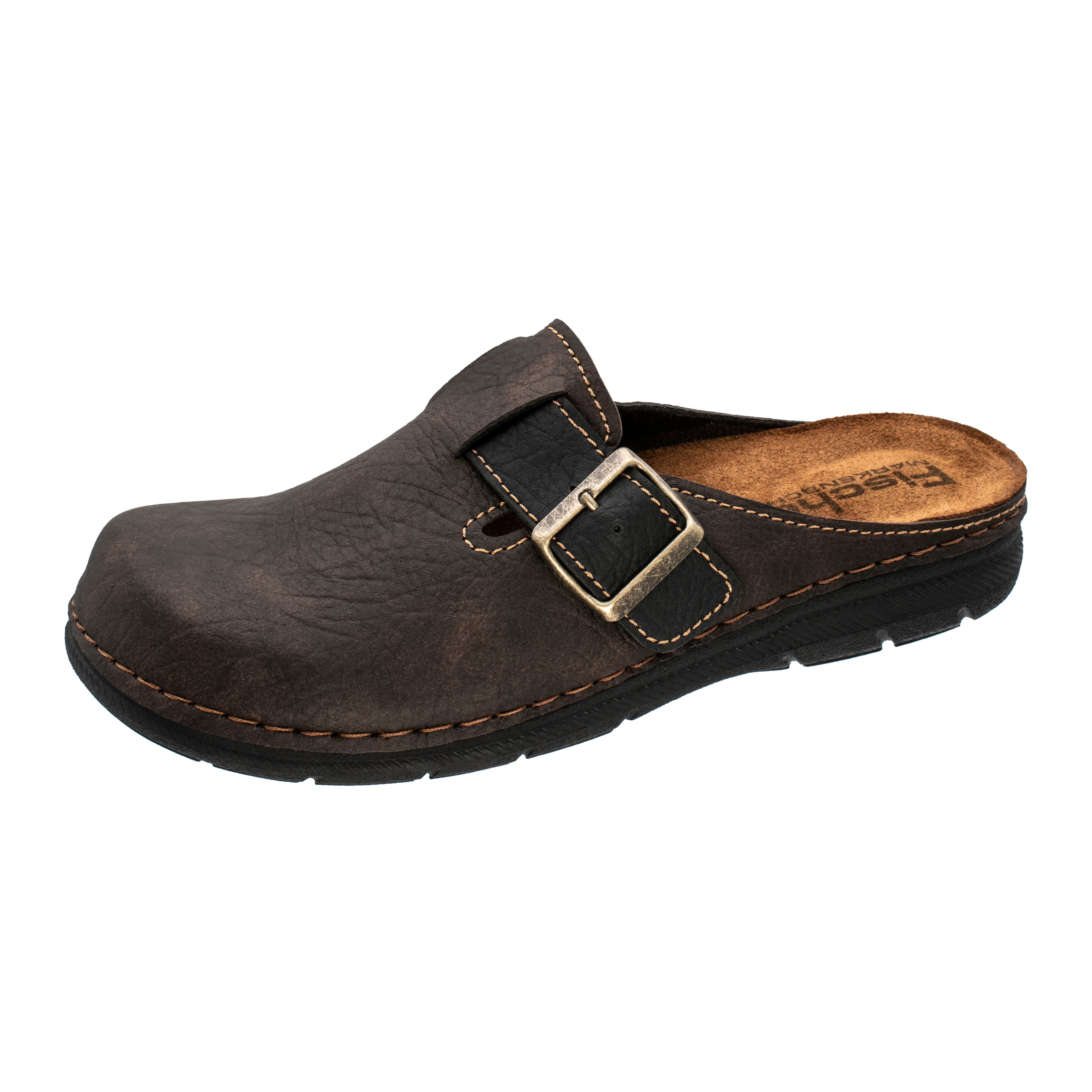 Fischer-Markenschuh Mario Clog aus Nappan (Lederimitat), günstig online kaufen