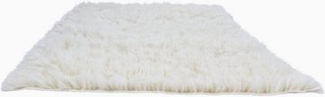 Wollteppich Flokos 1, THEKO, rechteckig, Höhe: 40 mm, original griechischer Flokati, Hochflor, Uni Farben, reine Wolle