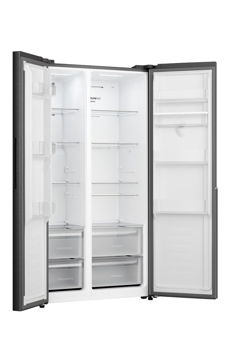 GORENJE Side-by-Side NRS917E41BXWD, 178,6 cm hoch, 91,1 cm breit, MultiAirFlow-System – Bild 5 von 5