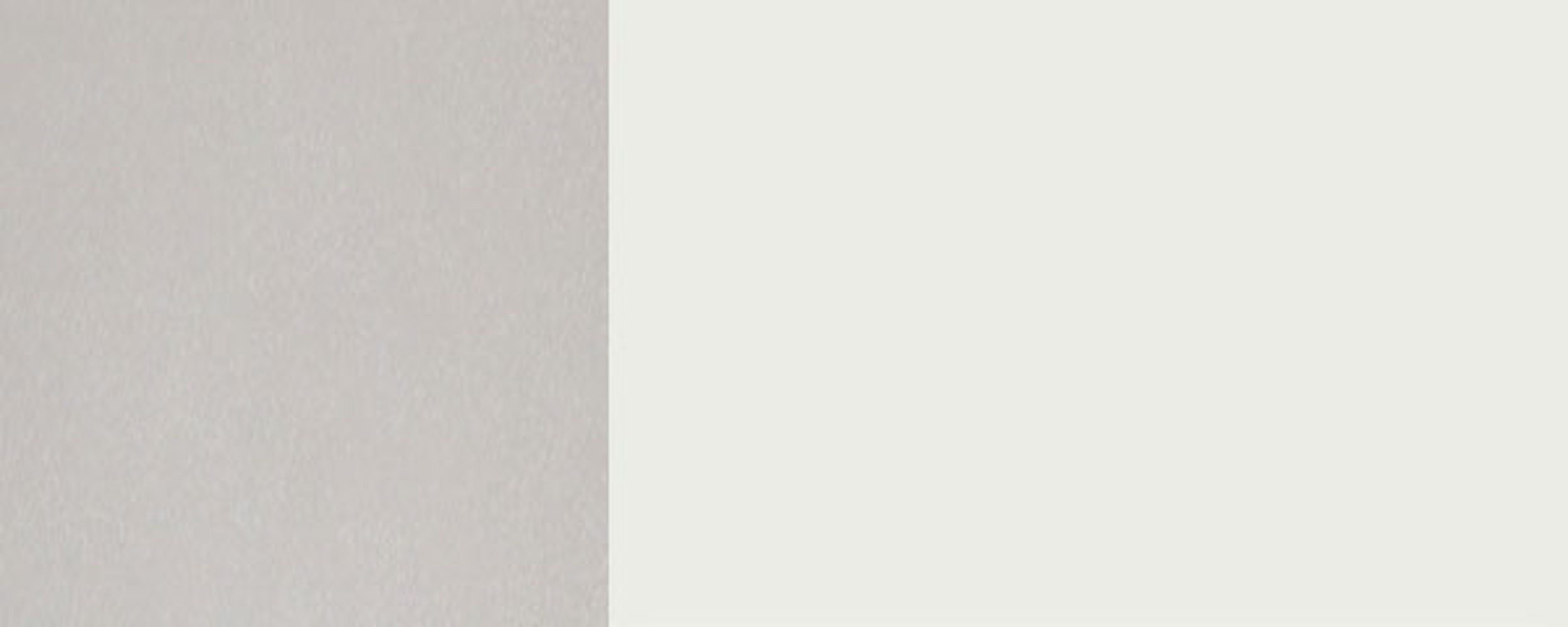 Glashängeschrank und Florence Ausführung (Florence) Feldmann-Wohnen 9003 40cm Korpusfarbe wählbar grifflos 1-türig Hochglanz Front-, signalweiß RAL