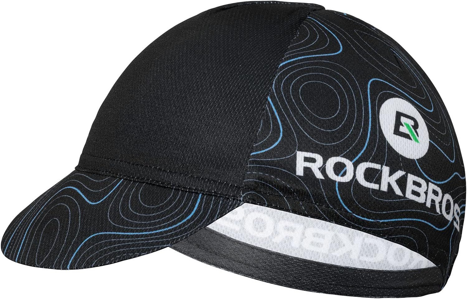 ROCKBROS Unterhelmmütze Fahrrad Kappe Fahrradmütze UV-Schutz für Damen Herren (1-St) Sport Hut Atmungsaktiv Anti-Schweiß 53-62 cm