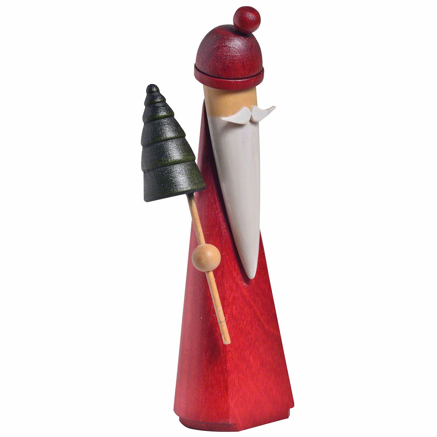 KWO Kunstgewerbe Werkstätten Schwibbogen Dekofigur Weihnachtsmann (11cm) vo günstig online kaufen