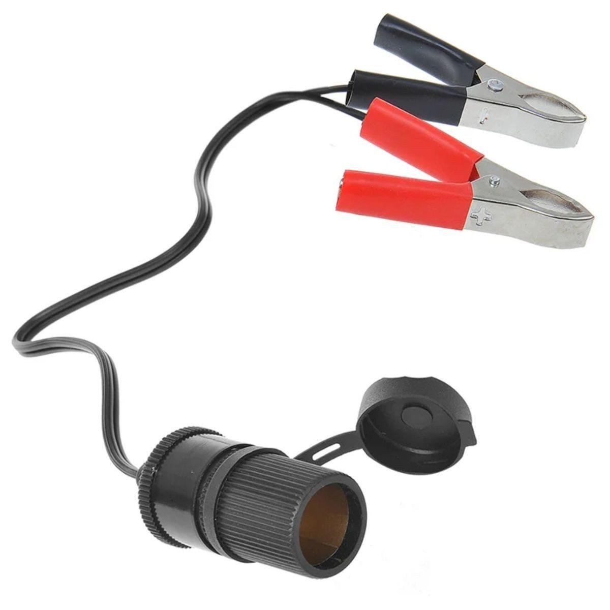 ProPlus Zigarettenanzünder Steckdose 1-fach 12V / 24V 16A Plus- & Minuspol Mehrfachsteckdose (Lockere Abdeckung in Form einer Kappe), universell verwendbar