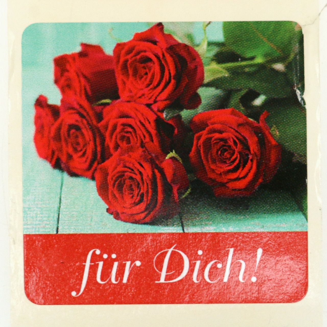 Florists Products Grußkarten Romantische Dekosticker Für Geschenke und Grußkarten, 500 Stück
