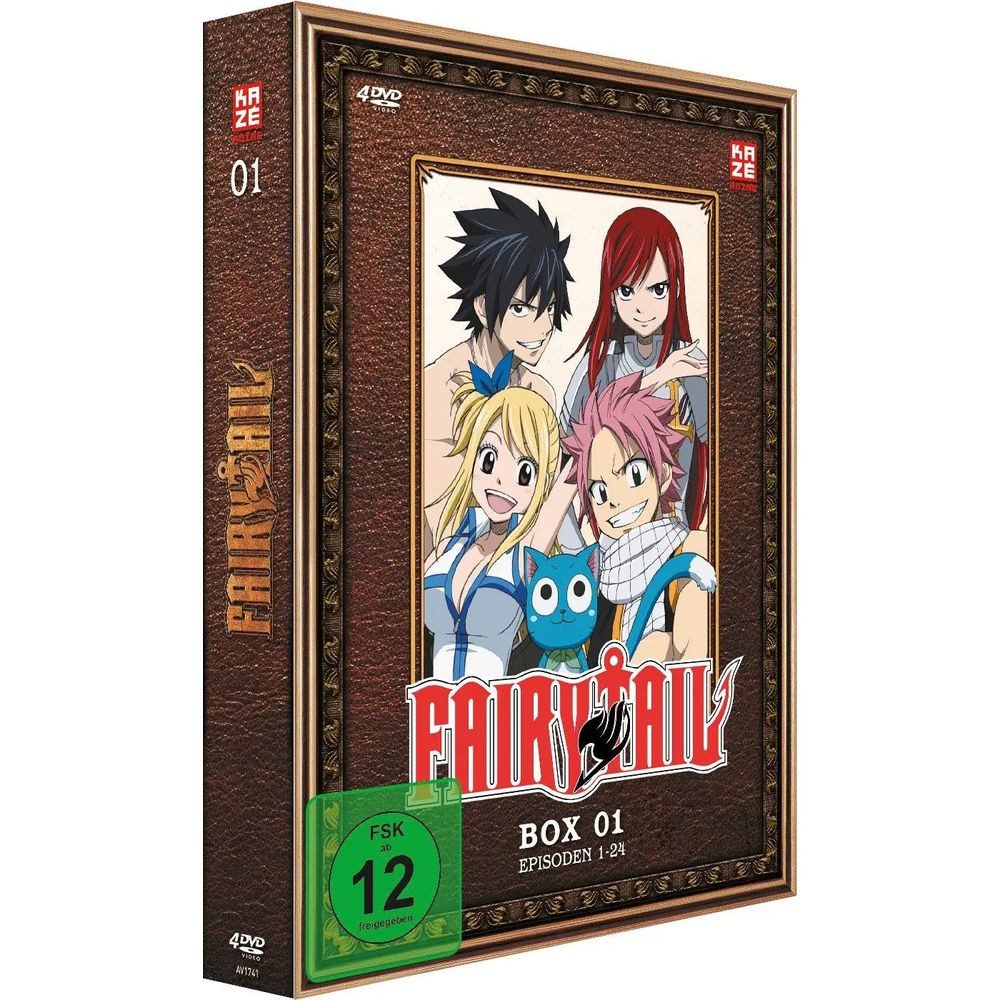 Crunchyroll DVD Fairy Tail - TV-Serie - Box 1 (Episoden 1-24)