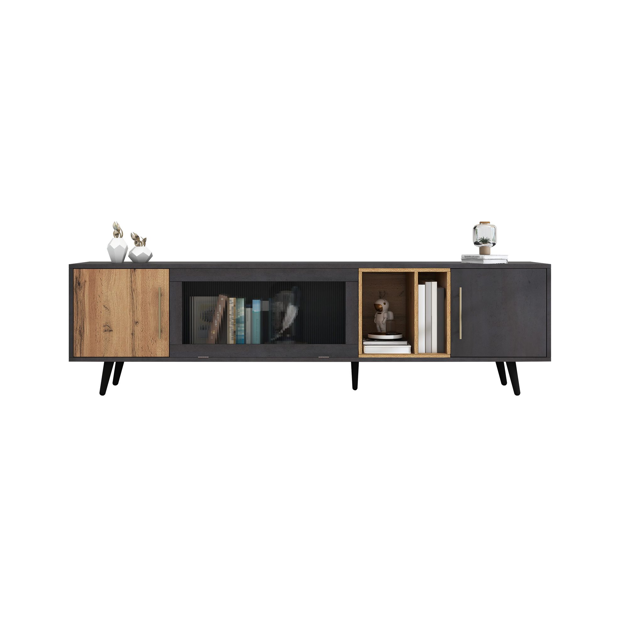 OKWISH TV-Schrank TV-Lowboard (mit Klapptür aus günstig online kaufen