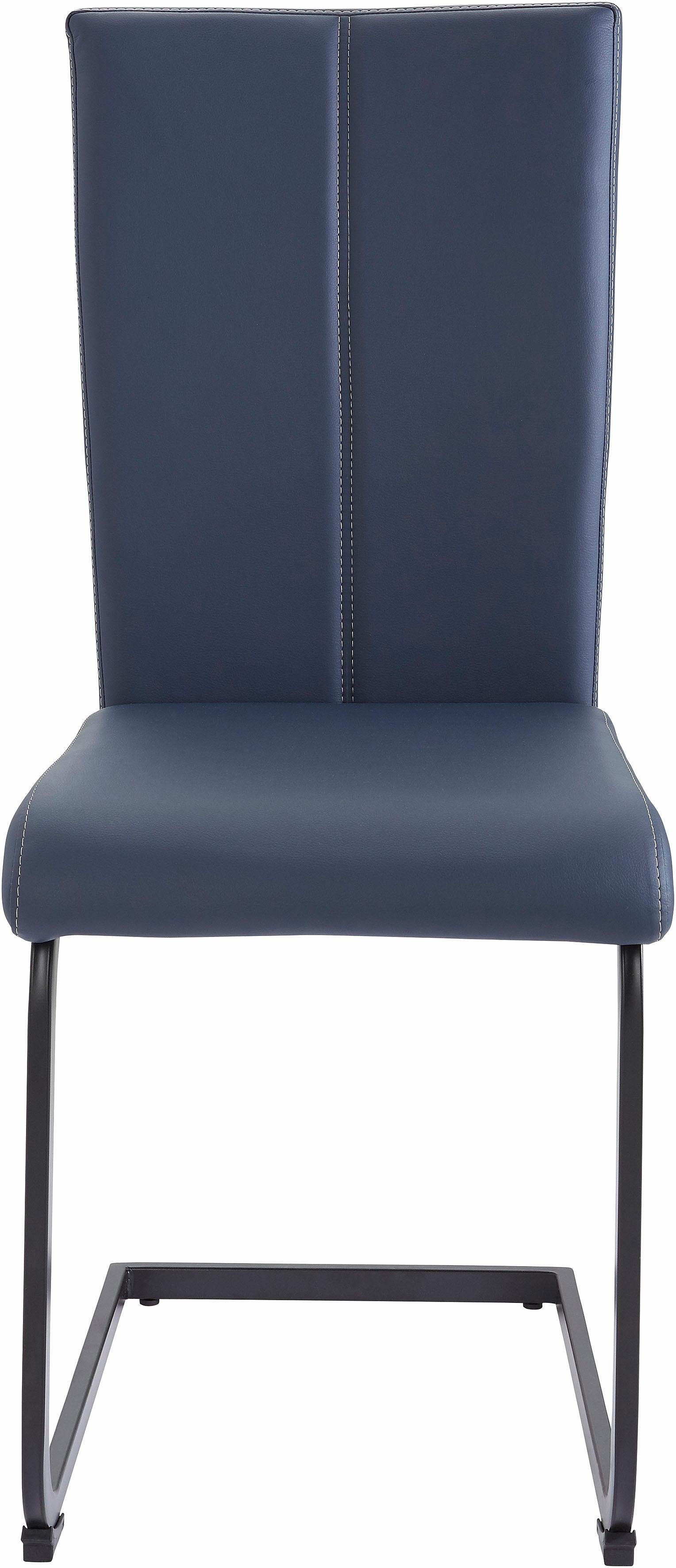 Home affaire Freischwinger "Nils", (Set), 2 St., Kunstleder, Stuhl belastba günstig online kaufen