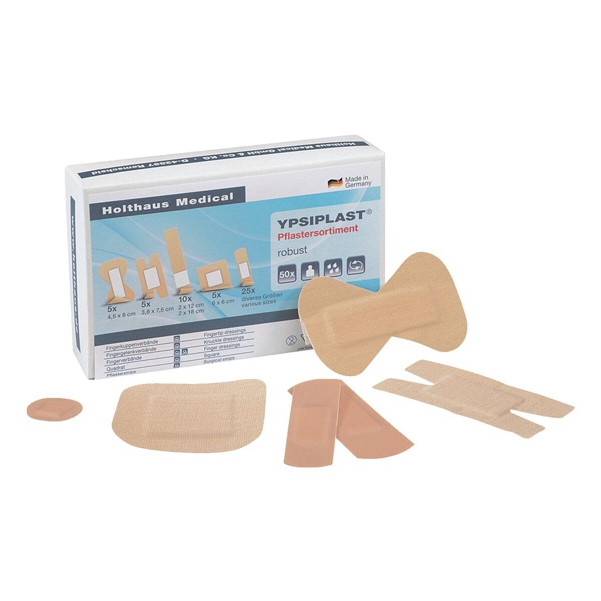 Holthaus Medical Wundpflaster YPSIPLAST® (50 St), 8 Sorten