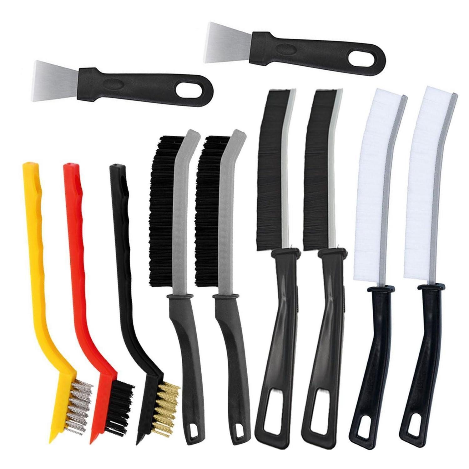 LuxusKollektion Reinigungsbürsten-Set Reinigungsbürsten Set 11-teilig, (11-tlg)