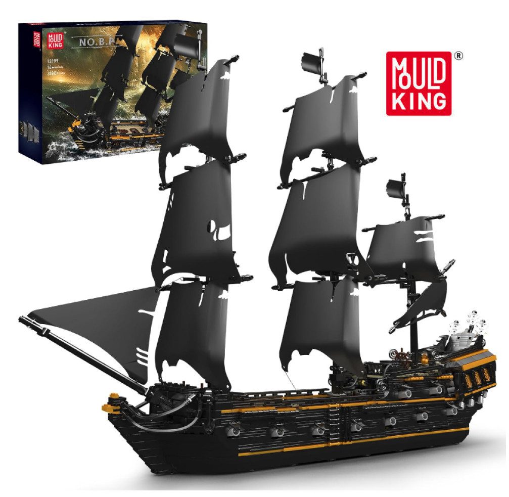 Mould King 13199 The Black Pearl B.P. Spielbausteine, (3180 St)