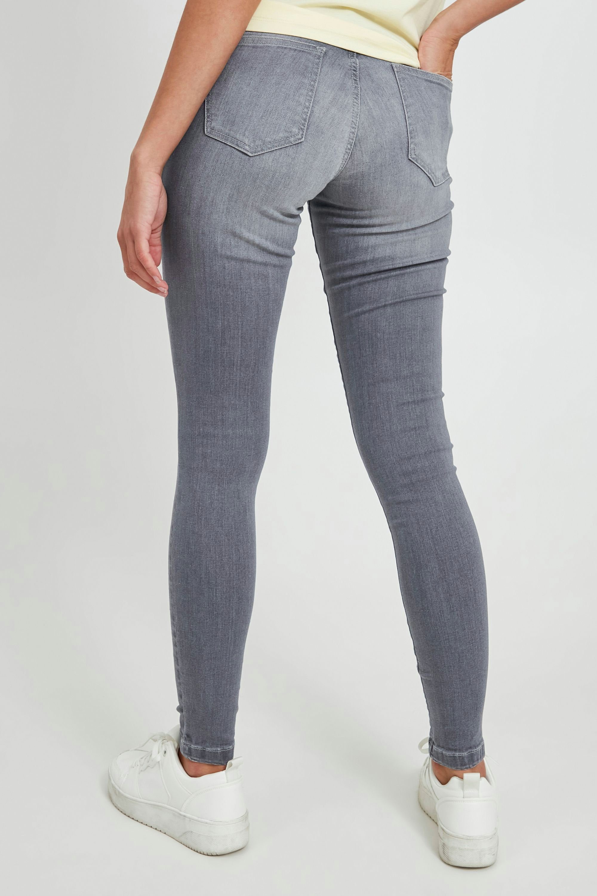 jeans Skinny-fit-Jeans Grey (200463) Light Luni 20803214 b.young BYLola - Denim