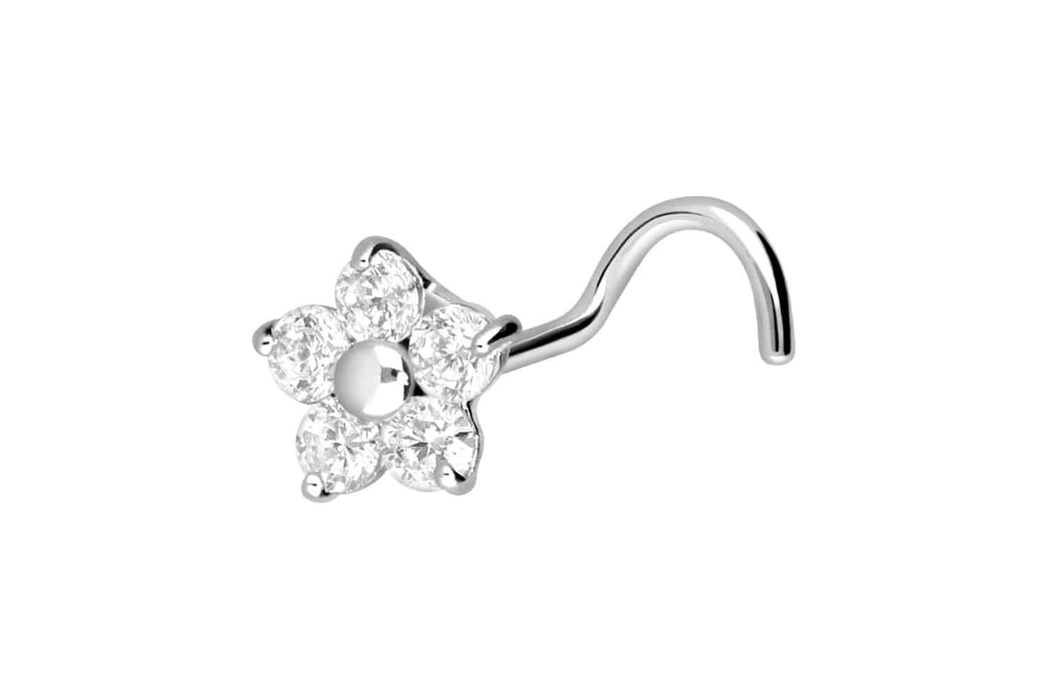 PIERCINGLINE Nasenpiercing 18 Karat Gold Nasenstecker günstig online kaufen