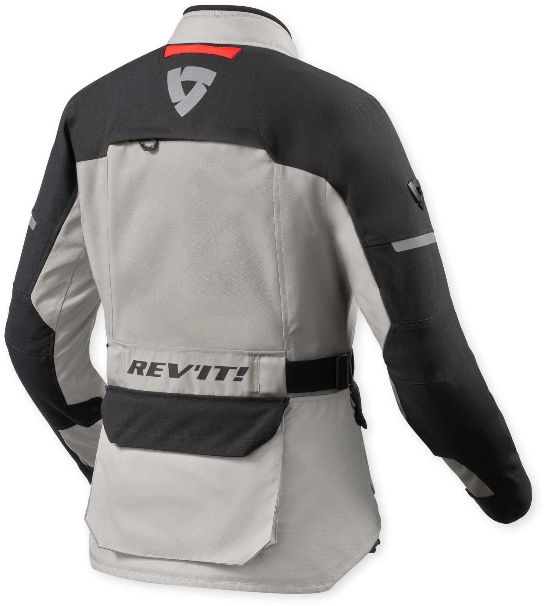 Revit Motorradjacke Outback 5 H2O wasserdichte Damen Motorrad Textiljacke Rückenprotektor vorbereitet,Verbindungsreißverschluss,Ellenbogenp