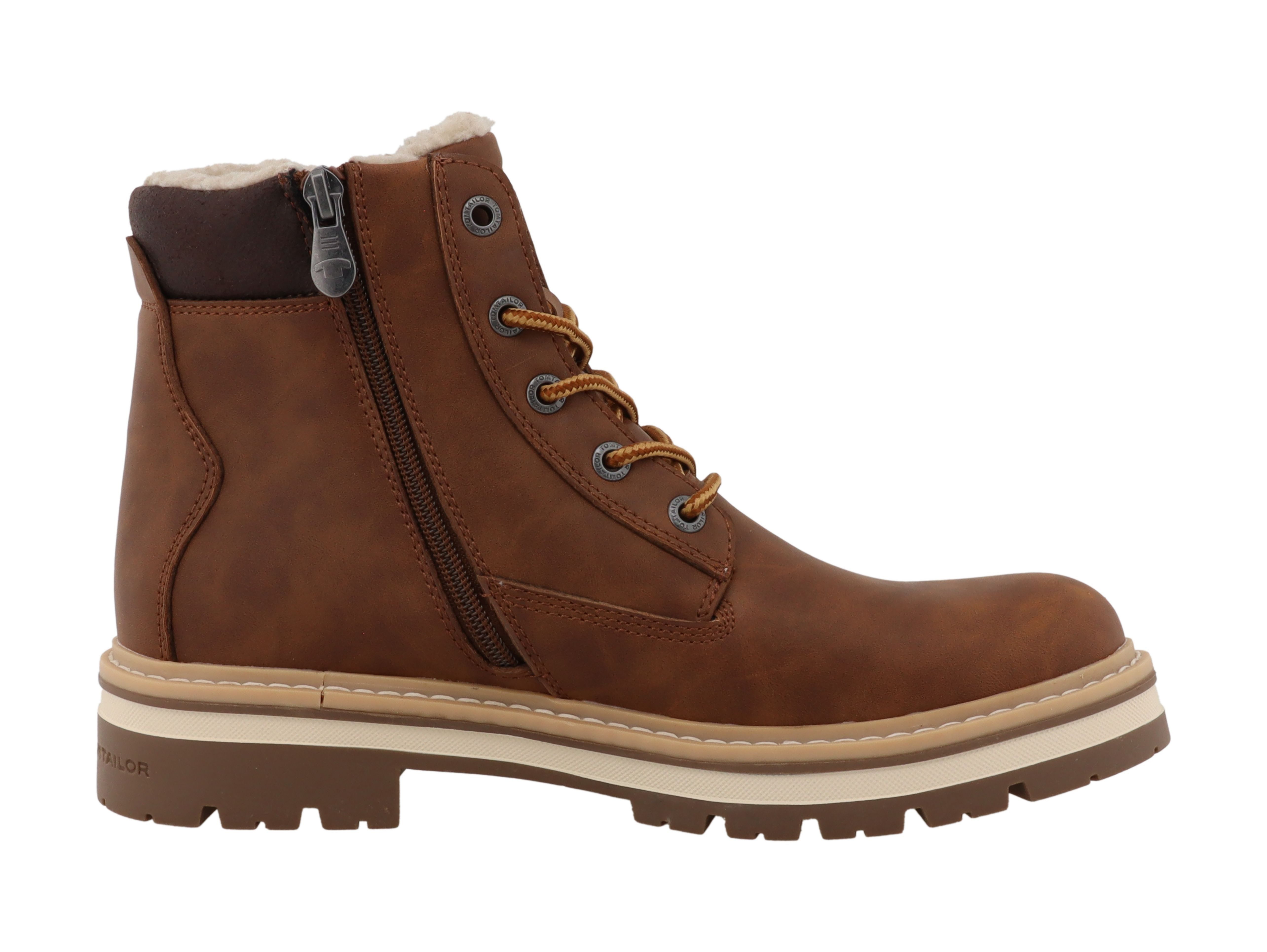TOM TAILOR Winterboots mit gepolstertem Schaftrand