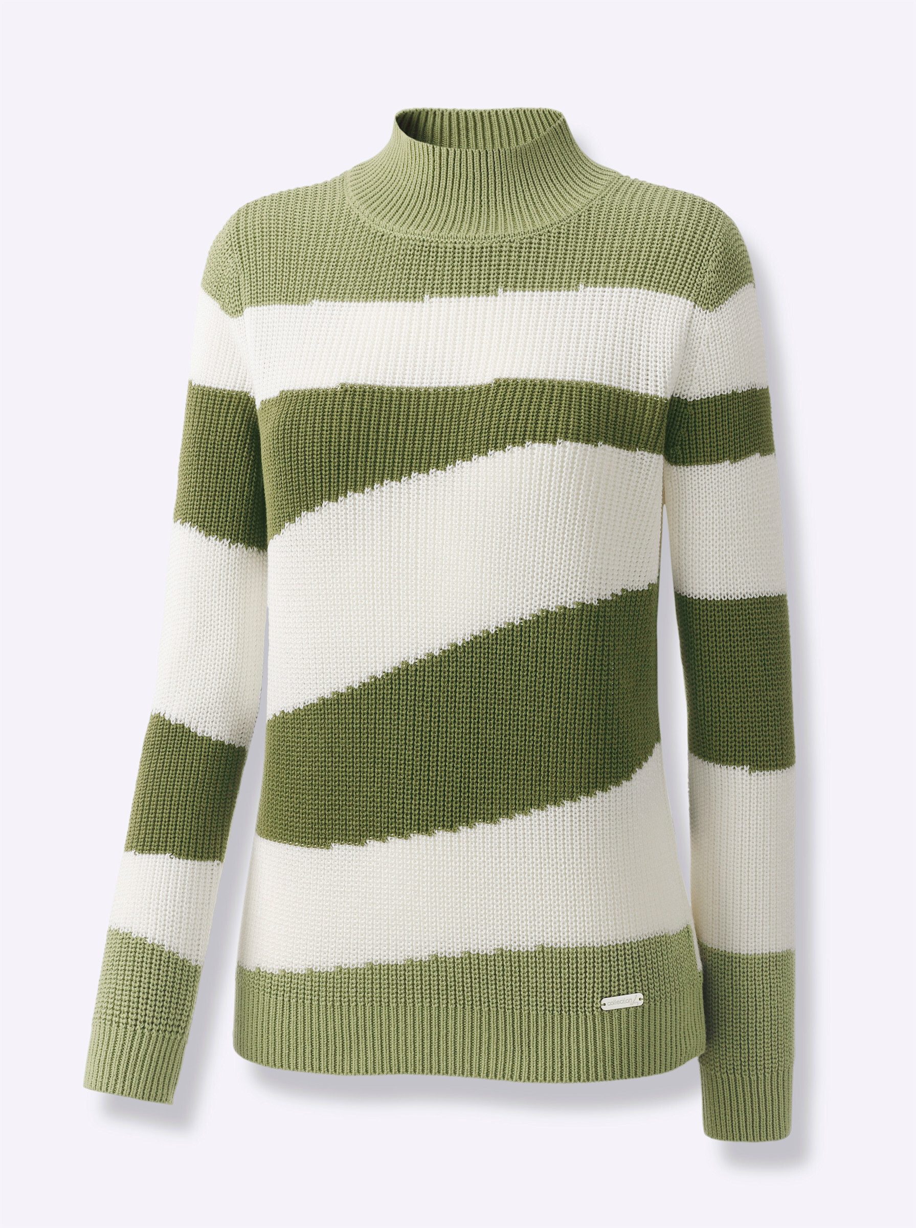 Witt Strickpullover Stehkragenpullover günstig online kaufen