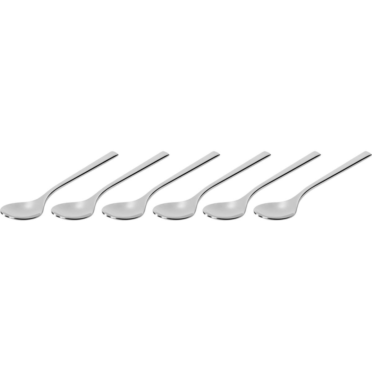 JURA Besteck-Set Kaffeelöffel, 6er-Set, Edelstahl